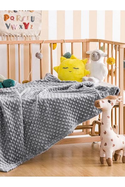 LC Waikiki LCW HOME Bud Patterned Wellsoft Baby Blanket 90x110 Cm