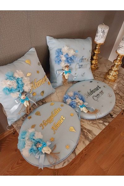 ARMAGAN BEBEK NİKAH ŞEKERİ زخرفة باب الطفل، وسادة المجوهرات