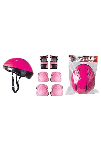 Nacar Kask Dizlik Dirseklik Koruyucu Set
