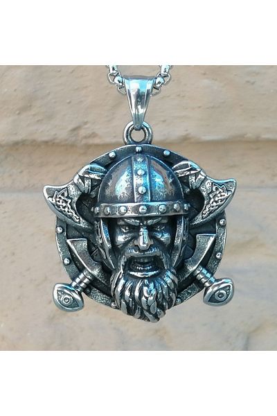 VİKİNGS Norse Mythology God Odin Necklace / Viking Necklace