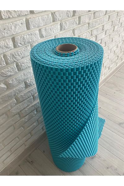Blue Home New Bathroom Shower Pool - Vacuum Sanitary Non-Slip Pvc Mat / A. Turquoise -- Width: 90cm