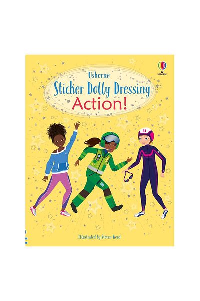 Usborne Sticker Dolly Dressing Action!