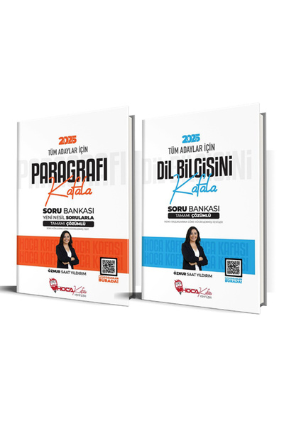 Hoca Kafası Yayınları 2025 KPSS Dil Bilgisini Kafala-Paragrafı Kafala- Soru B...