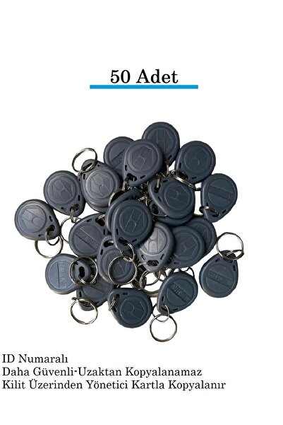 Vwin Bina Giriş Kapıları Akıllı Kilit İçin Çip ID No.lu Sadece Yönetici Kartl...