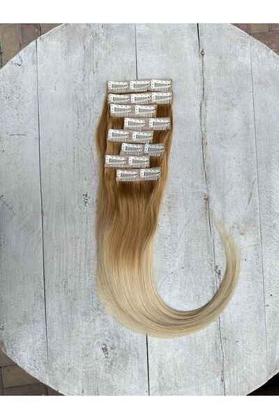 Suzan Peruk 8 Parça Çıt Çıt Saç Doğal Gerçek Saç Suzan peruk