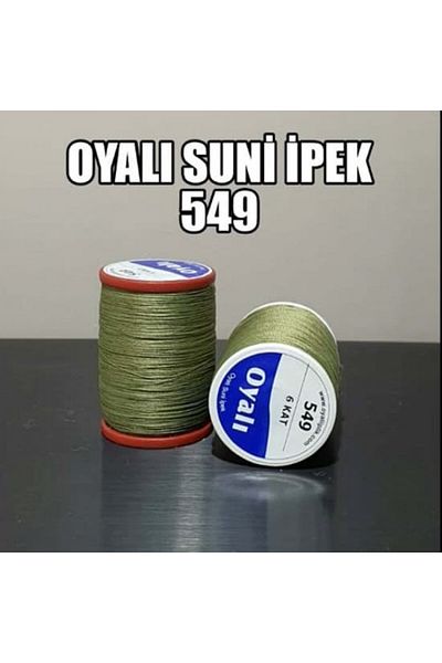 OYALI Τεχνητό μετάξι Νο: 549 - Κλωστή κεντήματος με κέντημα 4 στρώσεων
