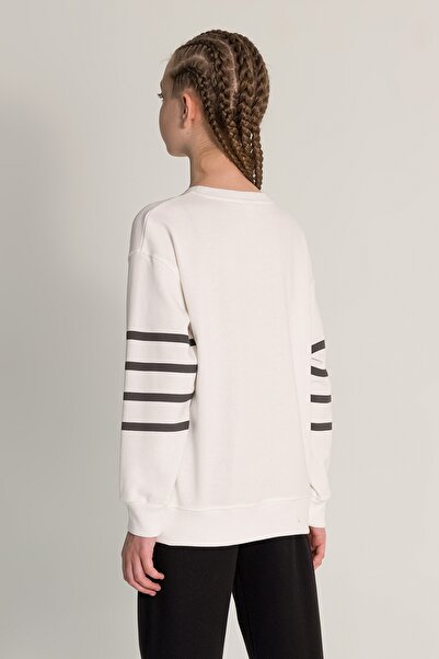 DMB BOYS & GIRLS Girl's Striped Sweatshirt and Belted Camisole Sweatpants 2-Piece Set