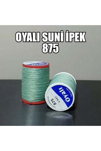 OYALI ΤΕΧΝΗΤΟ ΜΕΤΑΞΩΤΟ - Κλωστή Κέντημα 4 στρώσεων ΝΟ: 875