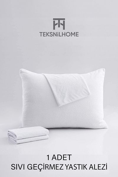 TeksNil Home 1-Piece Proof Cotton Pillow Mattress Protector - 50X70