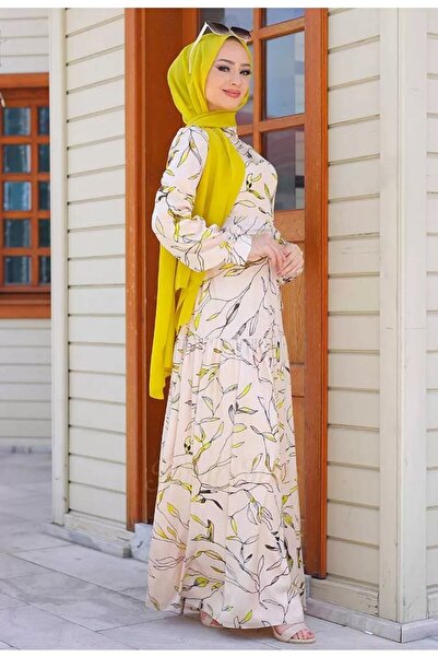 PINAR ŞEMS Tesettür Elbise / Yaren Elbise