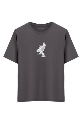 Mounte Bianca Unisex Kartal Oversize T shirt Fiyat Yorumlar Trendyol