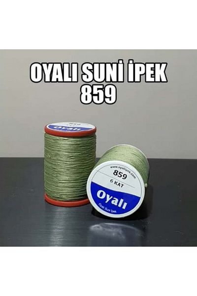 OYALI Suni Silk No: 859 - 4 Layers Needlework Embroidery Lanyard