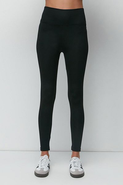 C&City Lange Sportleggings mit hoher Taille 9404 Schwarz