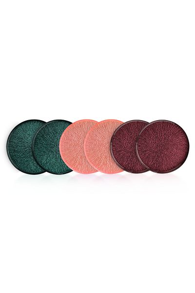 Fecra Set Farfurie Tort Bella 6 Piese 21 Cm Colorat