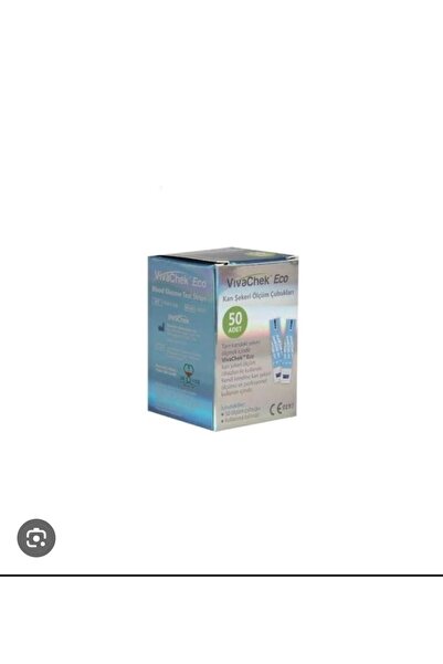 VIVACHEK eco şeker ölçüm stribi 100 adet