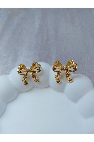 Alexis Carrel Mini Women's Bow Earrings