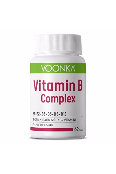 vonka مركب فيتامين ب فونكا - 62 قرصًا