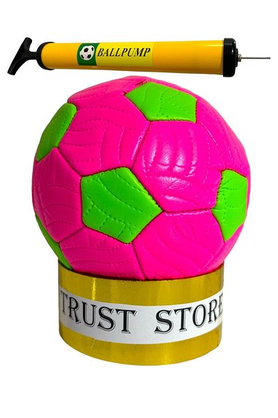 TRUST STORE No 2 Handball Ball Stitched Inflator Pump - Gift