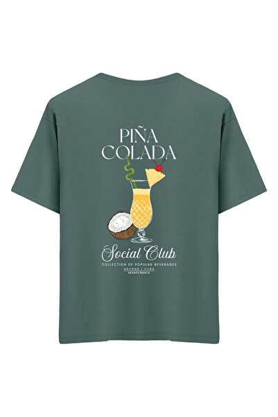 Mounte Bianca Unisex Pina C - Oversize kroj T-shirt