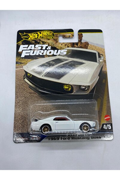 HOT WHEELS Premium 1969 Ford Mustang Boss 302 *Fast and Furious