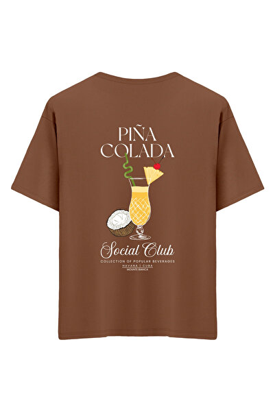 Mounte Bianca Unisex Pina C - Oversize kroj T-shirt