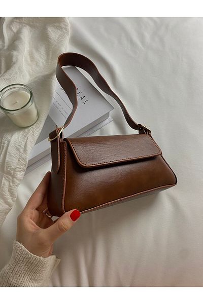 ELFCO Geantă de mână și geantă de umăr cu închidere rapidă, simplă și elegantă