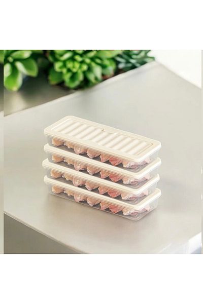 Hane216 Freshbox 4-Piece Storage Set Suitable for Microwave and Diffuser - 1170 ml