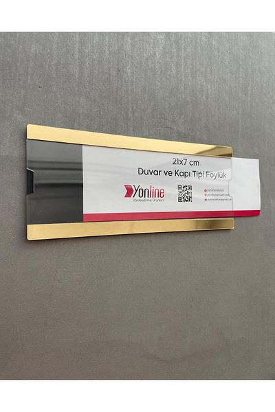 Yönline A4 1/3 Foyluk Black Base - Easy to Change Door and Wall Type