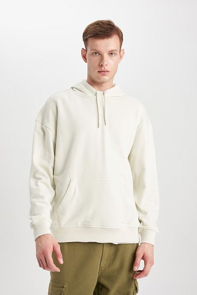 DeFacto Φούτερ Oversize με κουκούλα