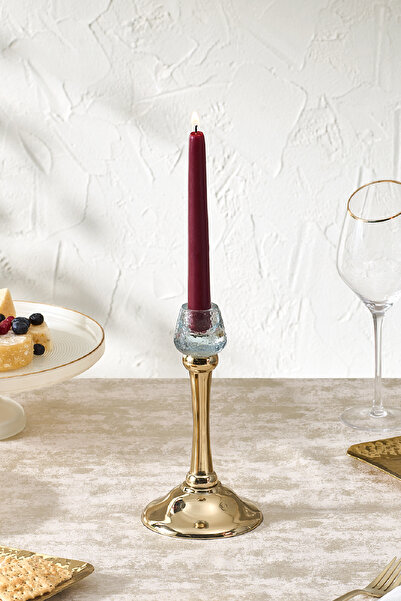 Karaca Home Olivia Şamdan Gold 21 Cm