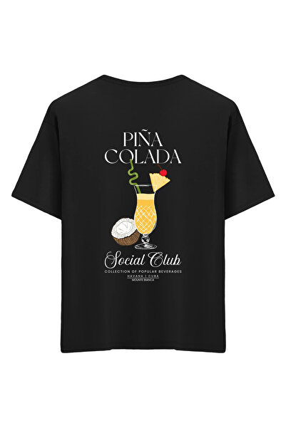 Mounte Bianca Unisex Pina C - Oversize kroj T-shirt