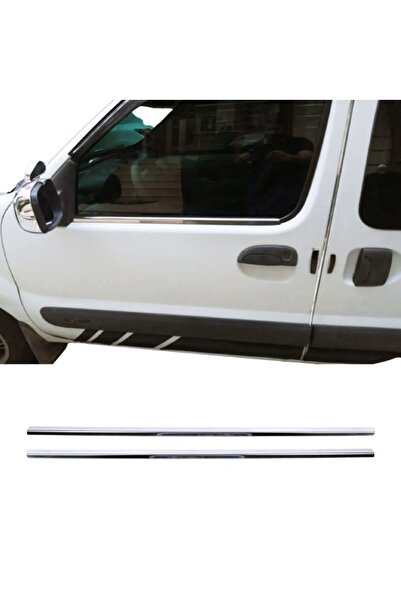 MYTUNİNG Renault Kangoo 1997-2007 arası Krom Cam Çıtası 2 Parça Paslanmaz çelik
