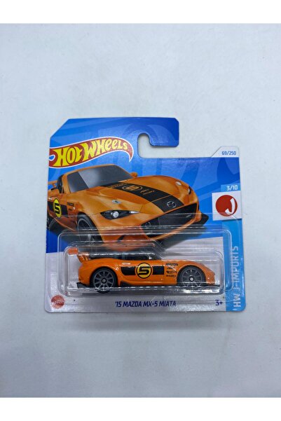 HOT WHEELS 15 Mazda MX-5 Miata *Turuncu