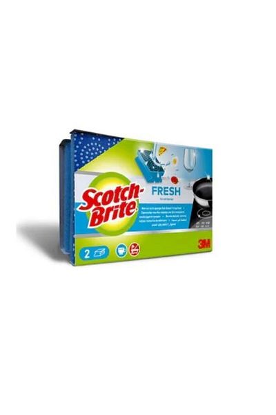Scotch Brite Scotch-brite Fresh Anti-Scratch, 2 Pack with Nail Protector