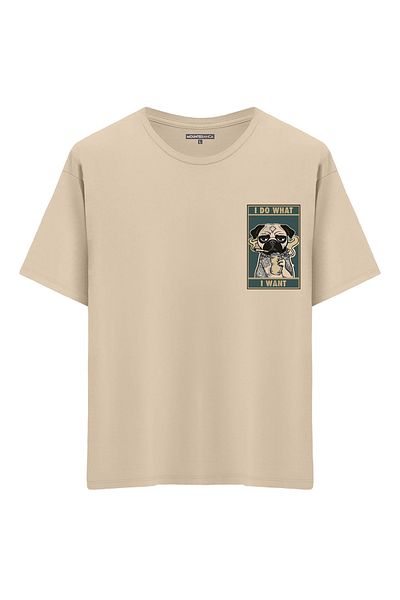 Mounte Bianca Unisex I Want - Oversize T-Shirt