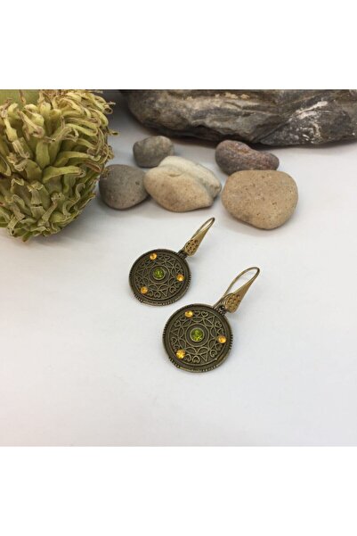 Porsuk Alternatif El Yapımı Etnik Otantik Bohem Küpe