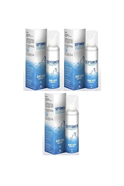 Septomer Deniz Suyu Burun Spreyi 125 Ml X 3 Adet