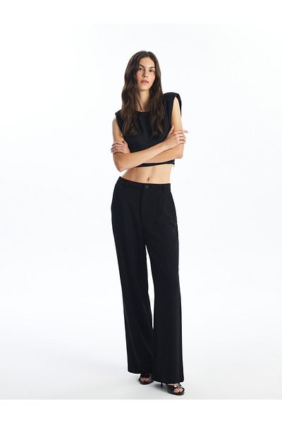 LC Waikiki Slim-Fit-Hose aus Leinen für Damen