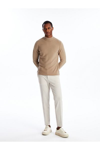 LC Waikiki Turtleneck Long Sleeve Men's Sweater - W4Ac96Z8