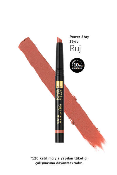 AVON Power Stay Stylo Ruj-coral Queen