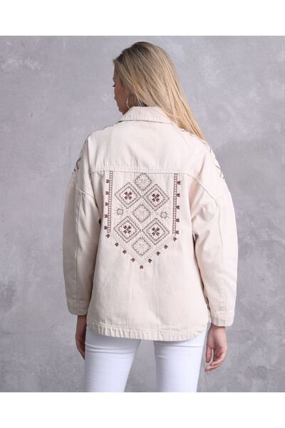 Rabiossa سترة نسائية من الدنيم