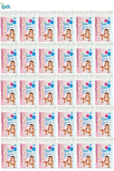 İpek Maxi Baby Cleaning Cotton 30 Packs of 60