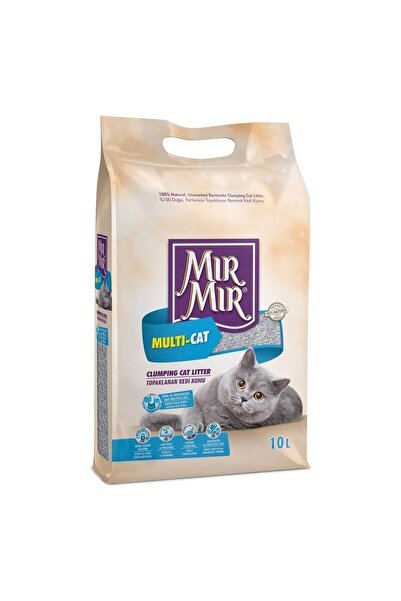 Genel Markalar Mır Mır Multicat Çok Kedili Aile Için Kedi Kumu 2 X 10 L