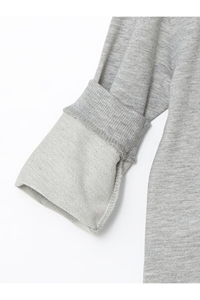 LC Waikiki Crew Neck Printed Sweatshirt and Sweatpants Set for Baby Boy - Set of 2