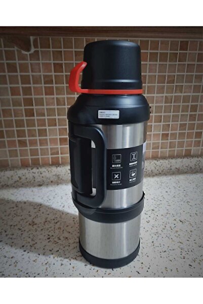 BULALAKSESUAR 4 Litre 48 Saat Isı Koruma Çay Termosu