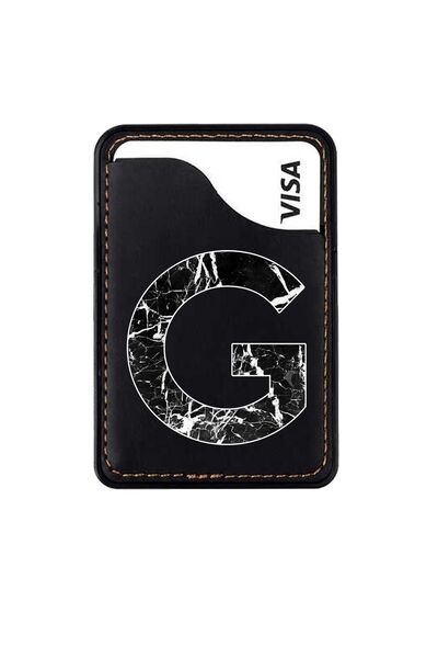 omix X300 X400 X500 X600 X700 X5 X6 X7 X3 X6 X7 Leather Card Holder Case Letter g Marble