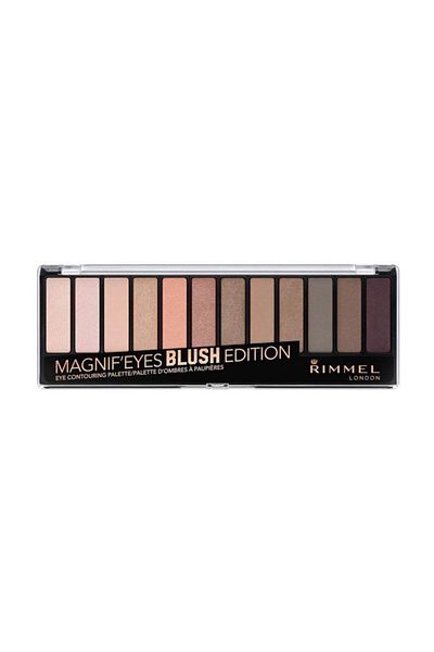 RIMMEL LONDON Headlight Palette - Magnif'Eyes Eyeshadow Palette 12-Piece Blush Edition3614224525125