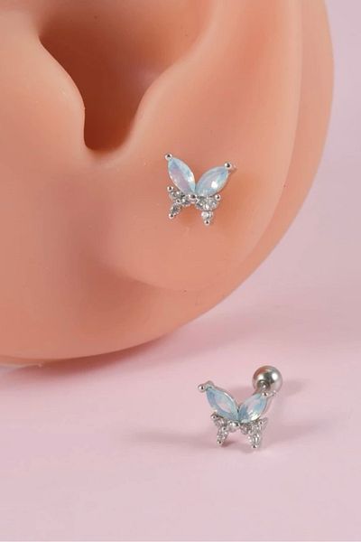 Doa Hologram Butterfly Piercing 316L Surgical Piercing