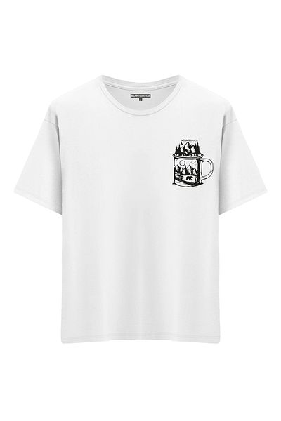 Mounte Bianca Unisex Cup - Μπλουζάκι Oversize