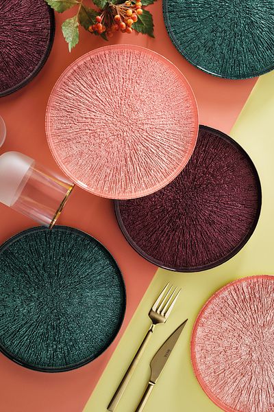 Fecra Set Farfurie Tort Bella 6 Piese 21 Cm Colorat